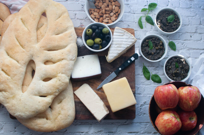 Fougasse and Olive Tapenade