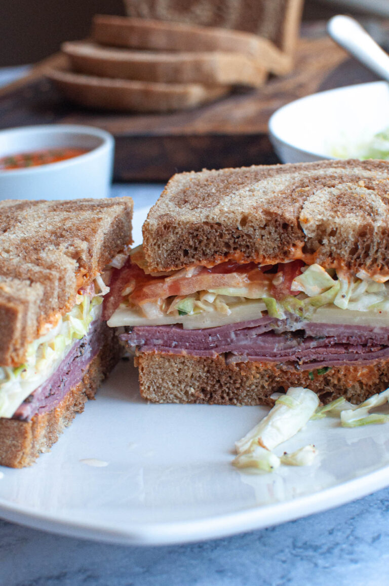 Pastrami and Swiss on Rye - Eating Between the Lines